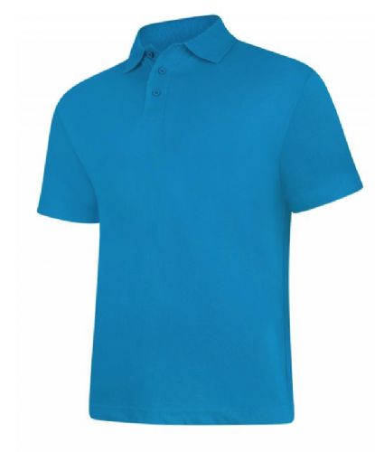 Personalised Embroidered Polo .Shirt Sapphire Blue SALE